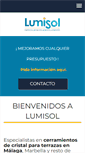 Mobile Screenshot of lumisol.net