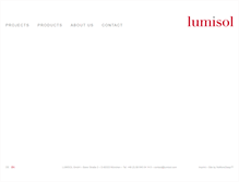 Tablet Screenshot of lumisol.de