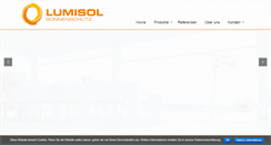 Desktop Screenshot of lumisol.at